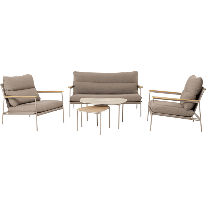 [71108] Sofa Set Corsica Cream (5/part)