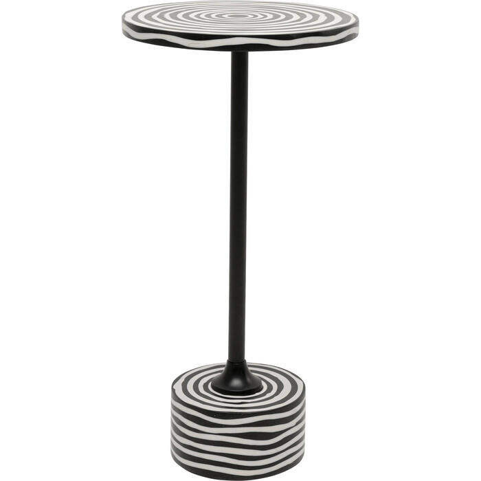 [71120] Yan Masa Domero Swirl Qara Ø25cm