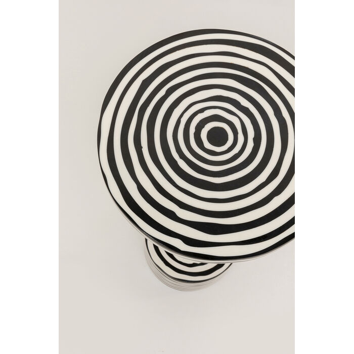 [71120] Yan Masa Domero Swirl Qara Ø25cm - 3