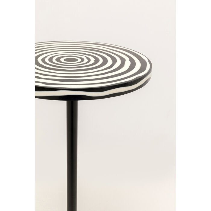 [71120] Yan Masa Domero Swirl Qara Ø25cm - 4