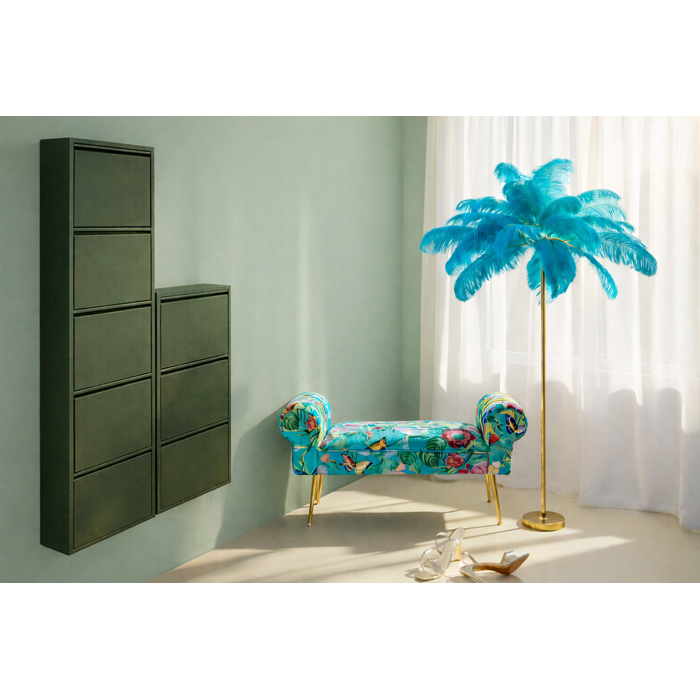 [71151] Dəhliz Wing Flower Fever Blau 100sm - 1