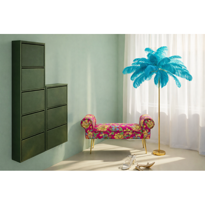[71153] Скамья Wing Flower Fever Pink 100cm - 1