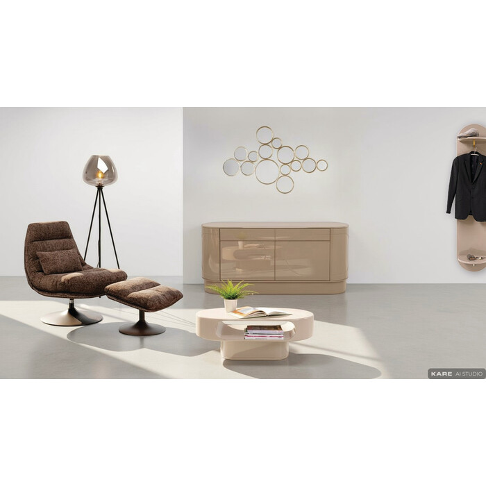 [71170] Buffet Groove taupe 160x76cm - 1