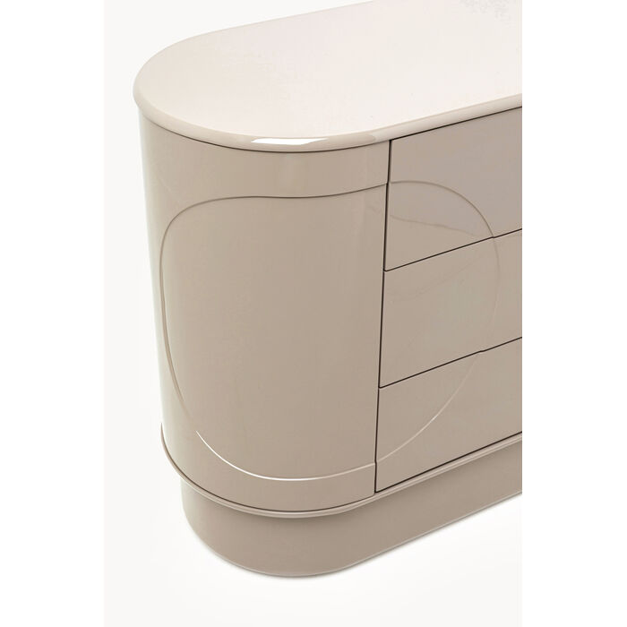 [71174] Commode  Groove taupe 100x75cm - 3