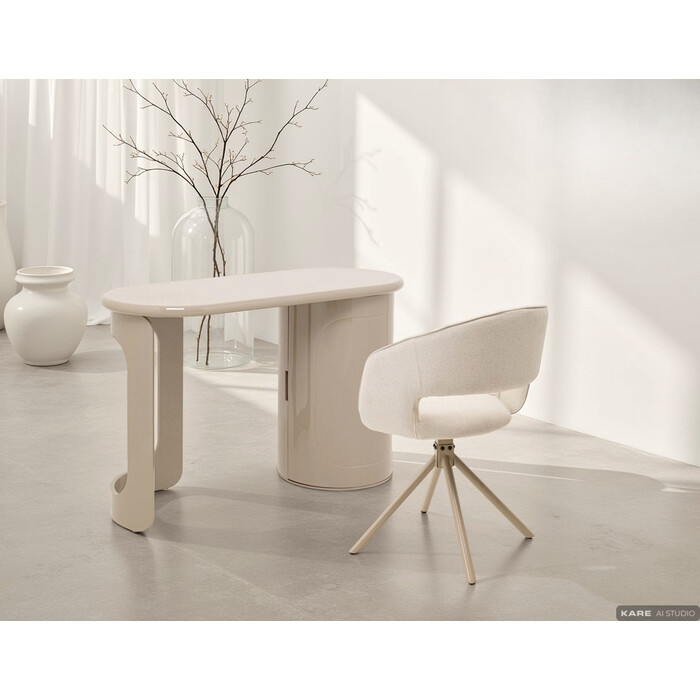 [71177] Desk Groove Taupe 120x80cm - 1