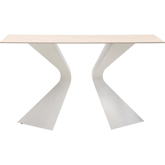 [71185] Console Gloria Travertin Macchiato 140x81cm