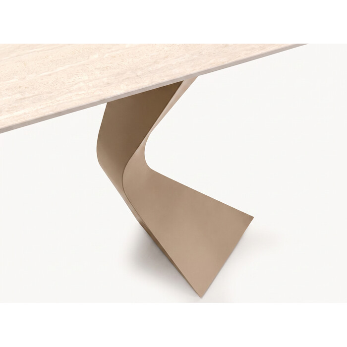[71186] Table Gloria Travertin Macchiato 200x100cm - 3