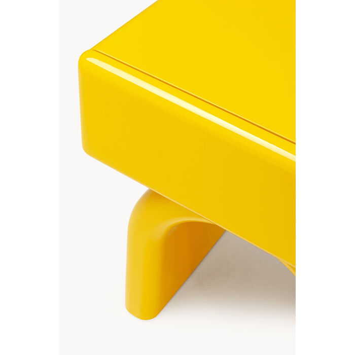 [71248] Petite commode Eliano jaune 57x50cm - 3