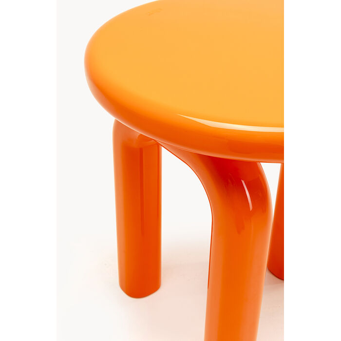 [71249] Side Table Eliano Orange Ø50cm - 4