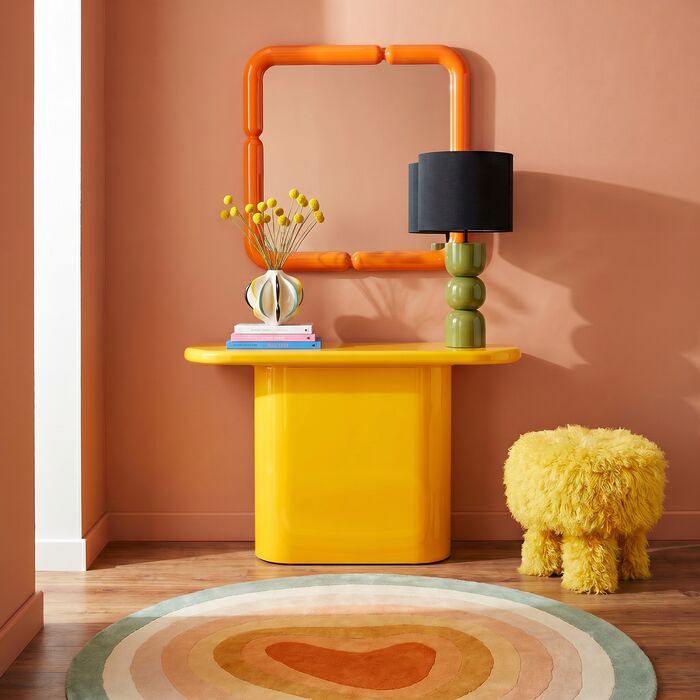 [71253] Console Eliano Yellow 120x81cm - 1