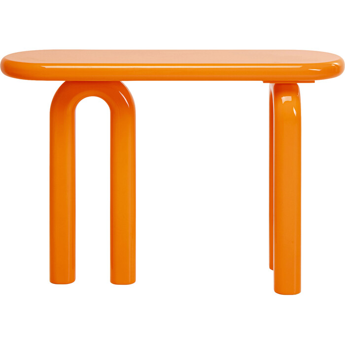 [71256] Console Table Eliano Orange 120x80cm