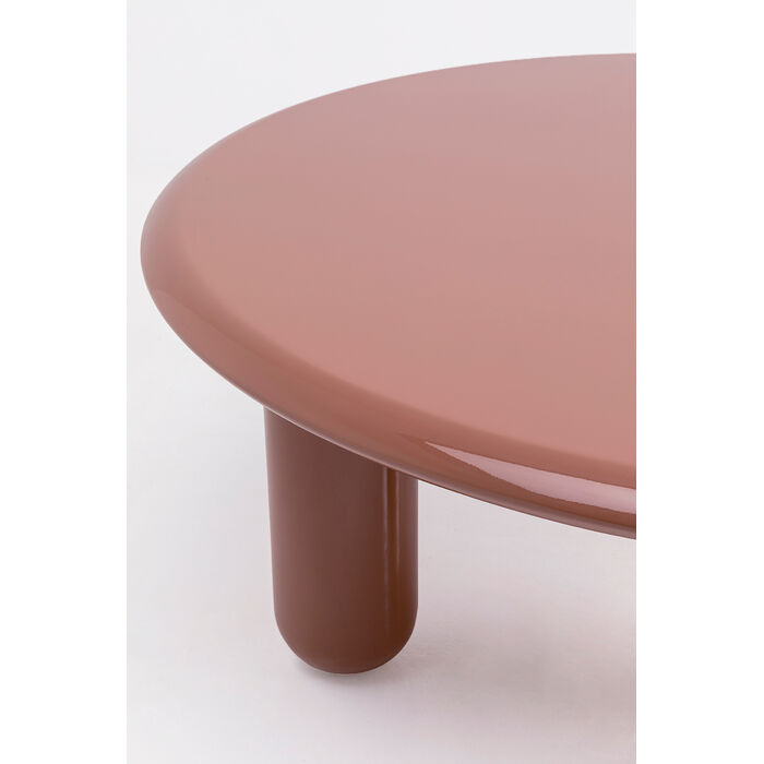 [71258] Table basse Eliano Mocha marron Ø90cm - 3