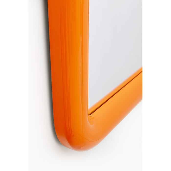 [71259] Wall Mirror Eliano Orange 90x90cm - 4