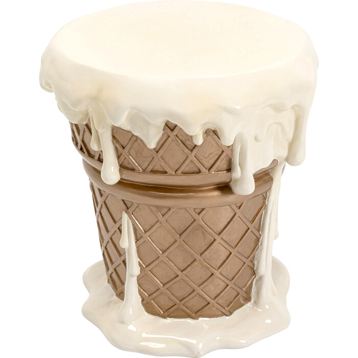 [71284] Taburete Ice Cream Vanilla Ø37cm