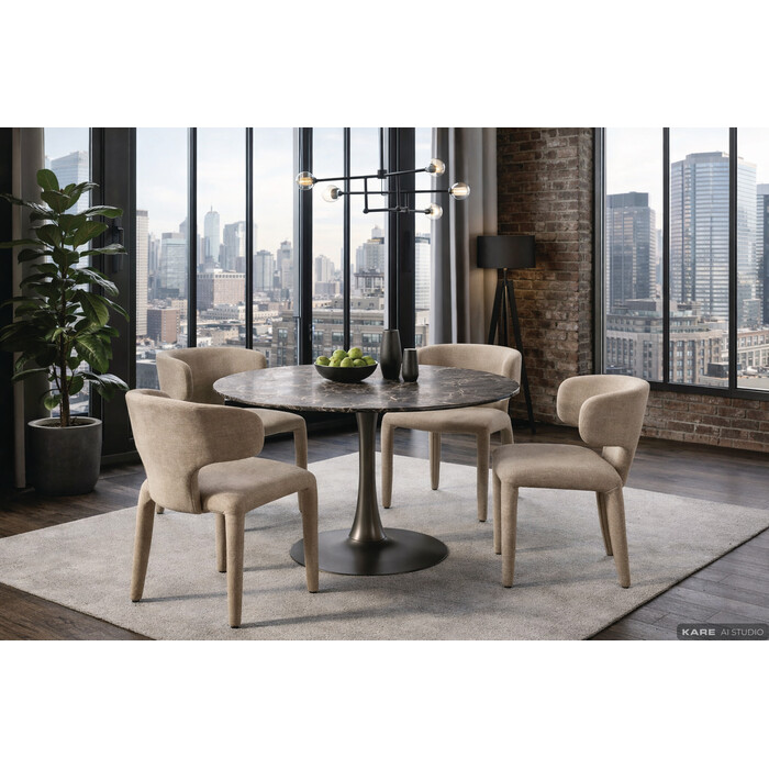[71335] Chair Tobi Beige - 1