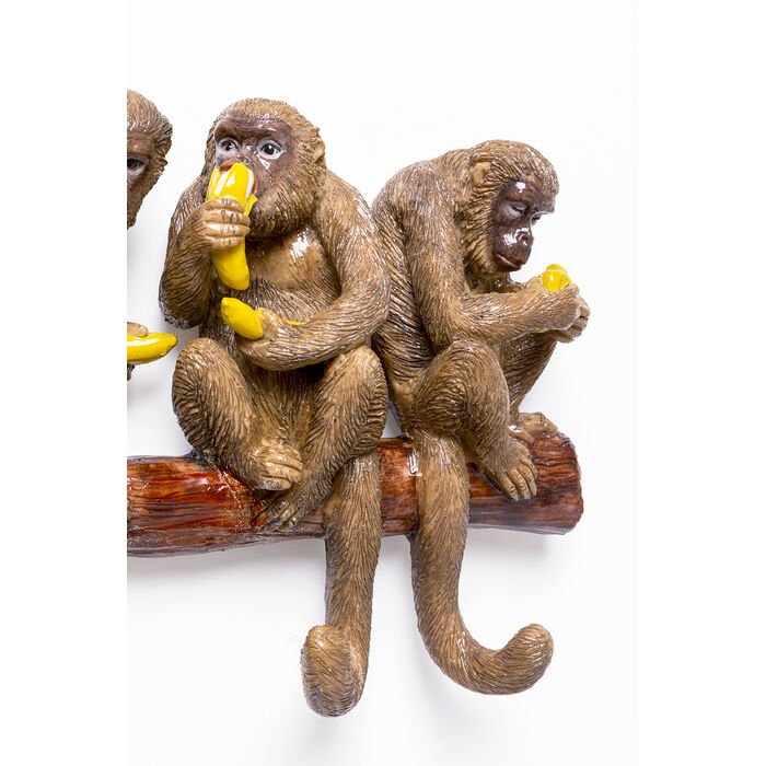 [71348] Coat Rack Monkey Lunch 57cm - 4