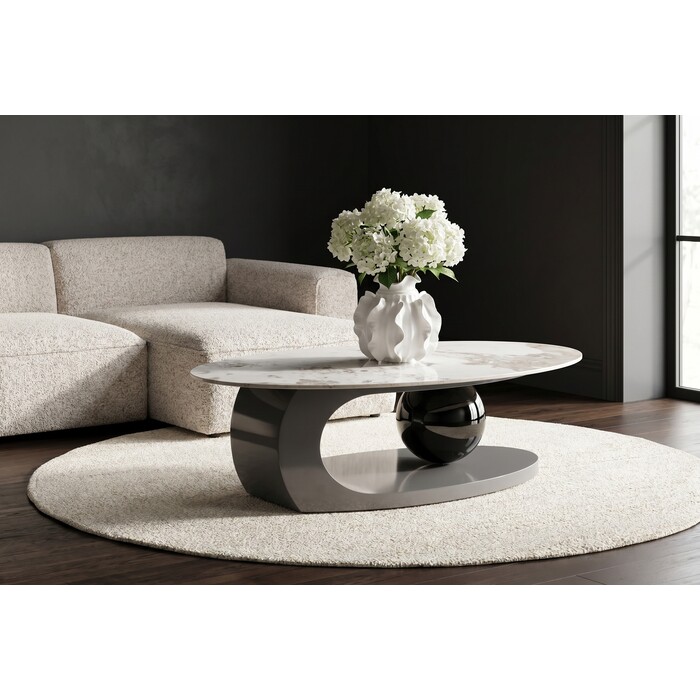 [71350] Mesa centro Sphere Uno 120x70cm - 1