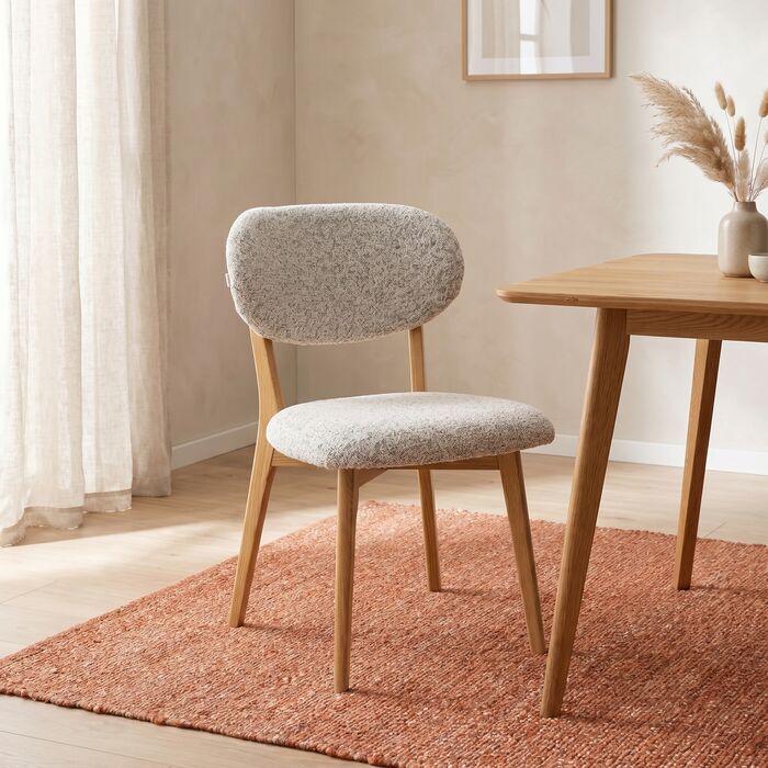 [71381] Chaise Ida gris - 1