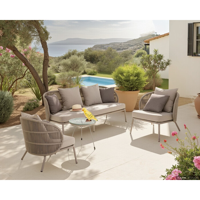 [71397] Set Sofa Sicily Taupe (3/part) - 2