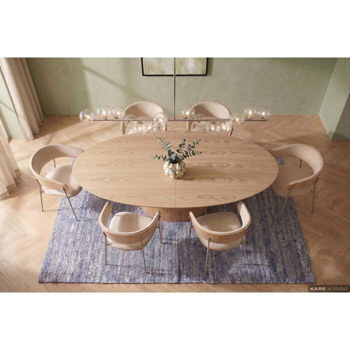 [71420] Mesa ext. Benvenuto Roble 200(50)x110cm - 1
