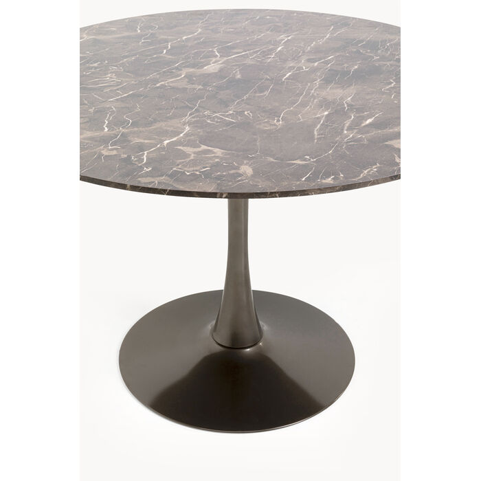 [71424] Table  High Society gris Ø110cm - 4