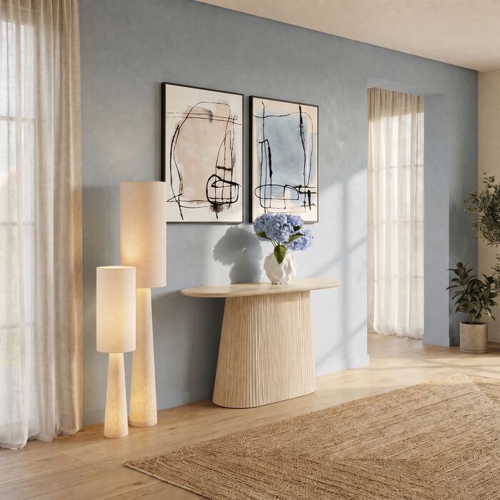 [71427] Console Alma Travertin 140x80cm - 1