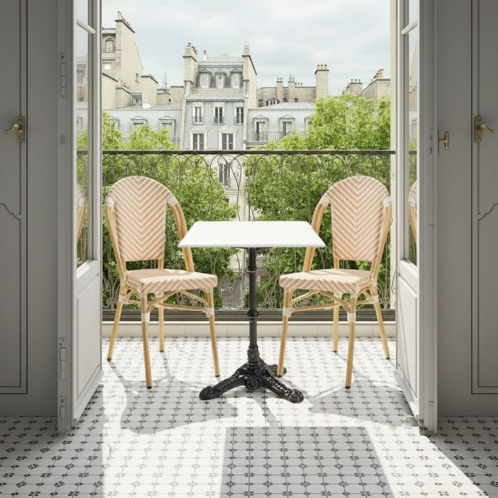 [71435] Silla Montmartre crema/blanco - 1