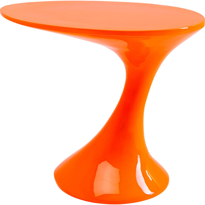 [71458] Side Table Lolly Orange 49x39cm