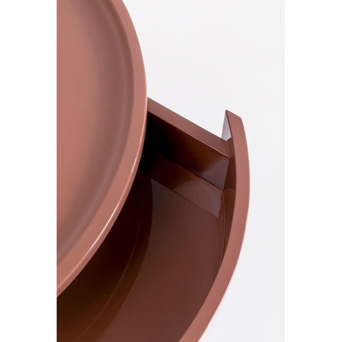 [71460] Table d'appoint Lolly Mocha Mousse 45x51cm - 3
