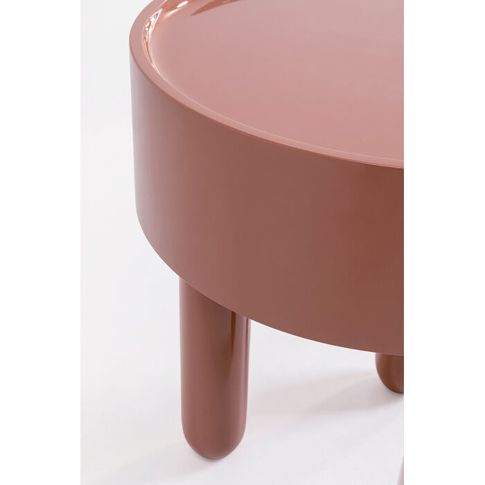 [71460] Table d'appoint Lolly Mocha Mousse 45x51cm - 4