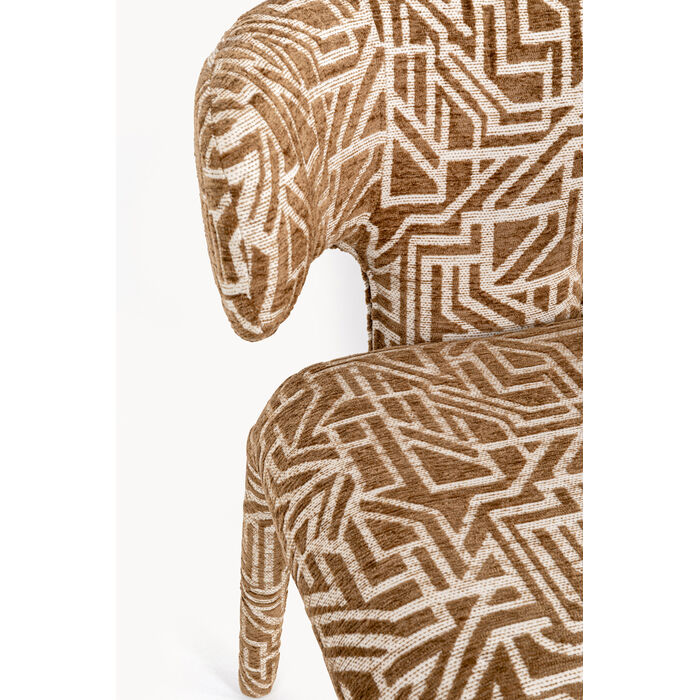 [71470] Chaise Tobi Maze marron - 3