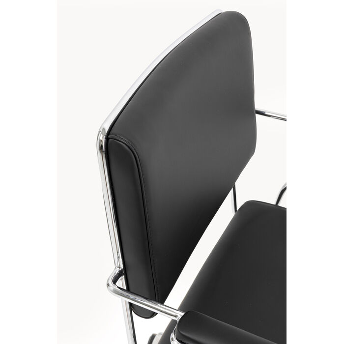 [71472] Chaise de bureau Dottore noir - 3