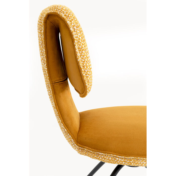 [71514] Swivel Chair Helli Yellow - 4