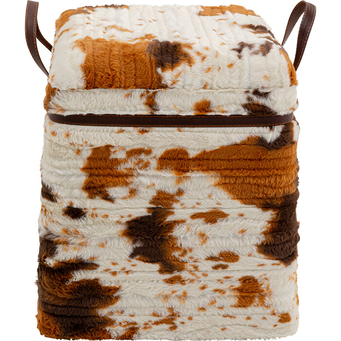 [71531] Tabouret coffre Belt Cow