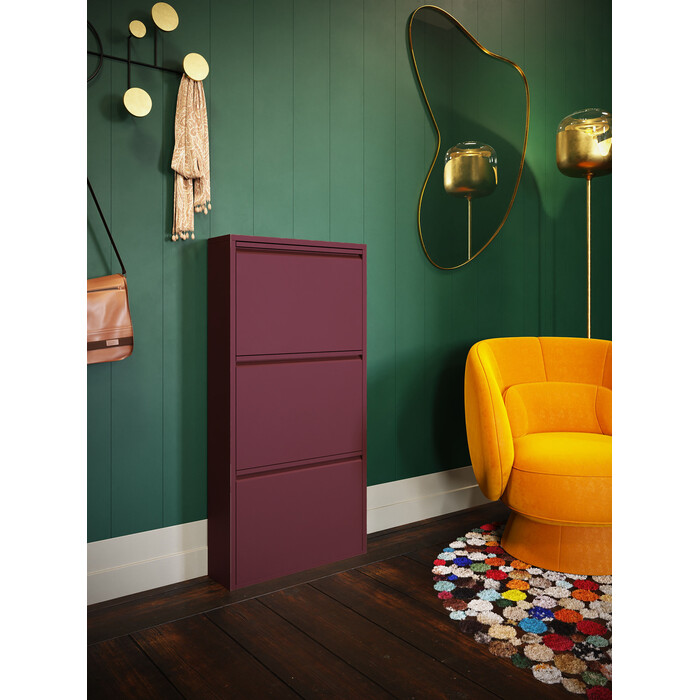 [71549] Shoe Container Caruso 3 Berry (MO) - 1