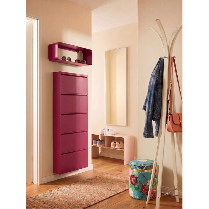 [71550] Shoe Container Caruso 5 Berry (MO) - 1