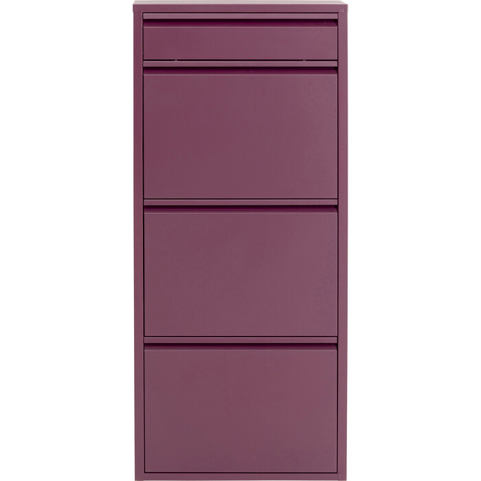 [71551] Shoe Container Caruso 3 Plus 1 Berry (MO)