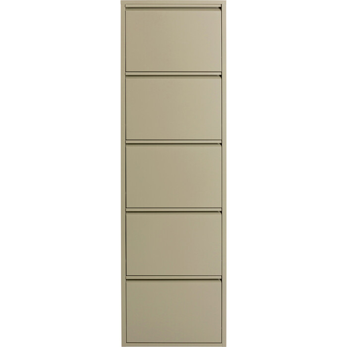 [71553] Shoe Container Paolo 5 Khaki (MO)