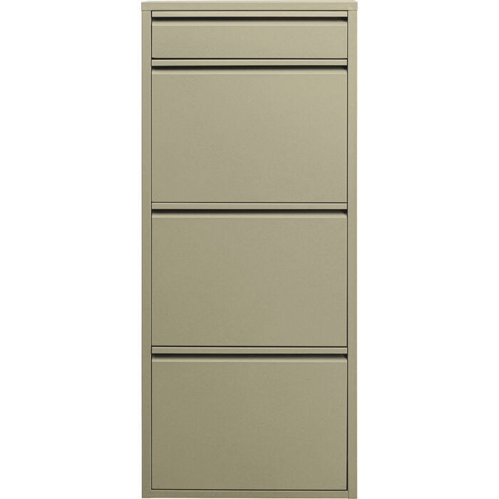 [71554] Shoe Container Paolo 3 Plus 1 Khaki (MO)