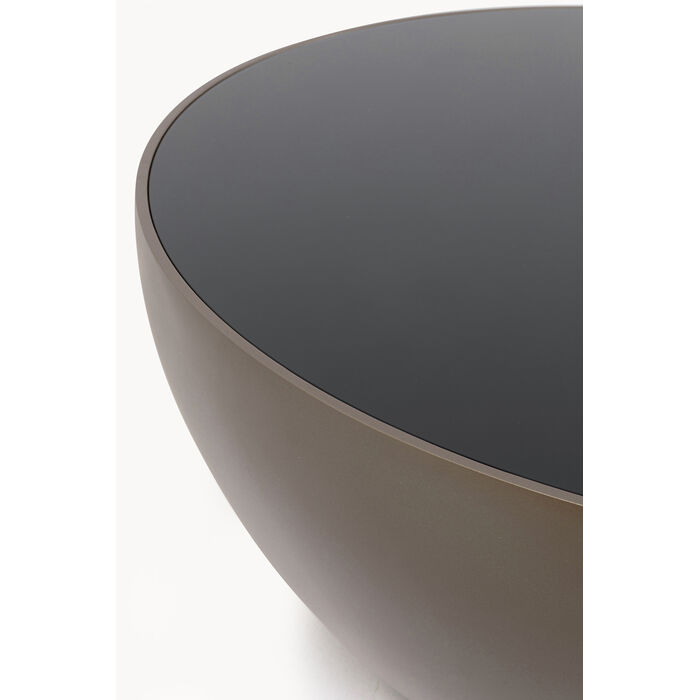 [71566] Coffee Table Lounge Brown Ø80cm - 3