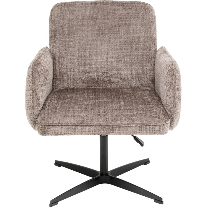 [71590] Chaise pivotante Tabea marron