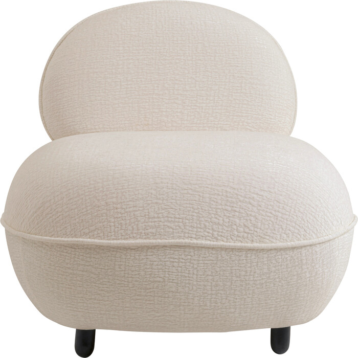 [71610] Fauteuil Kumo crème 70cm
