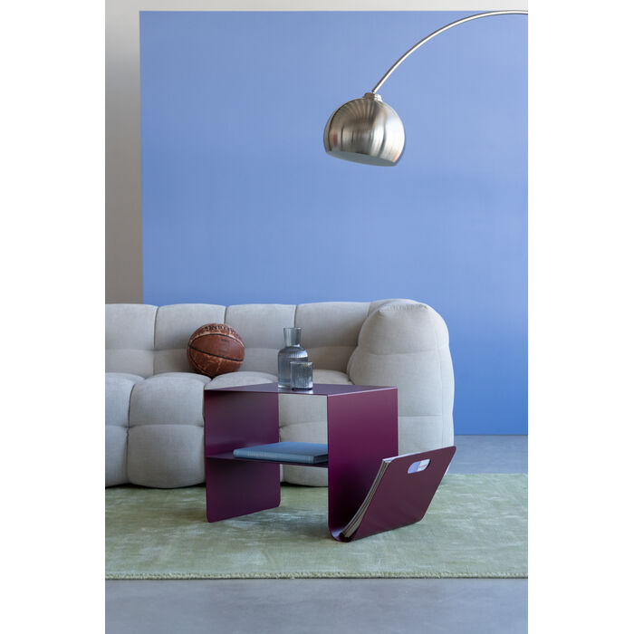 [71686] Table d'appoint Lounge News berry - 1