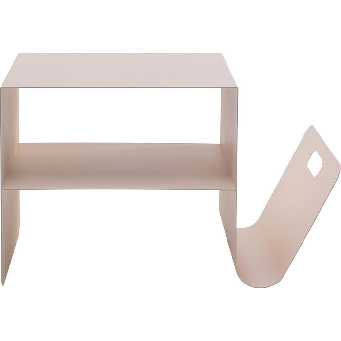 [71687] Table d'appoint Lounge News crème