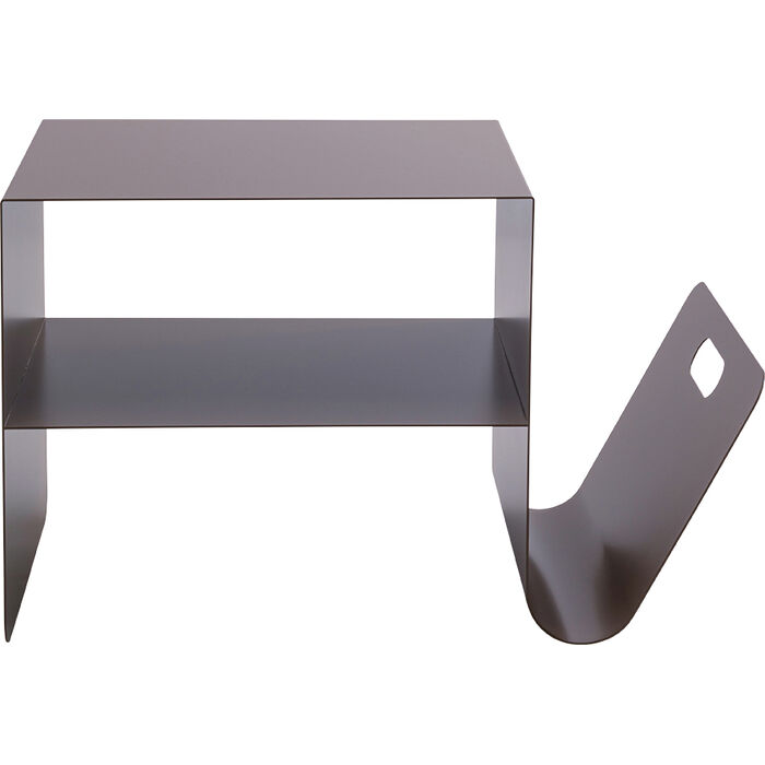 [71702] Table d'appoint Lounge News taupe