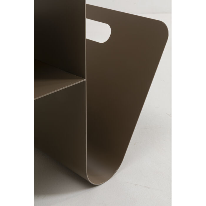 [71702] Table d'appoint Lounge News taupe - 4