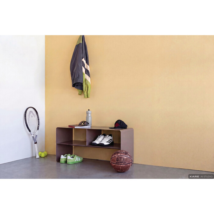 [71709] Meuble bas Lounge M Taupe 90 x 44 cm - 1