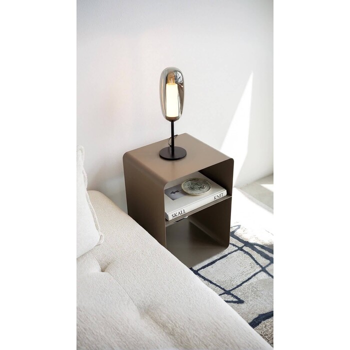 [71717] Mesa auxiliar Lounge S Bronce