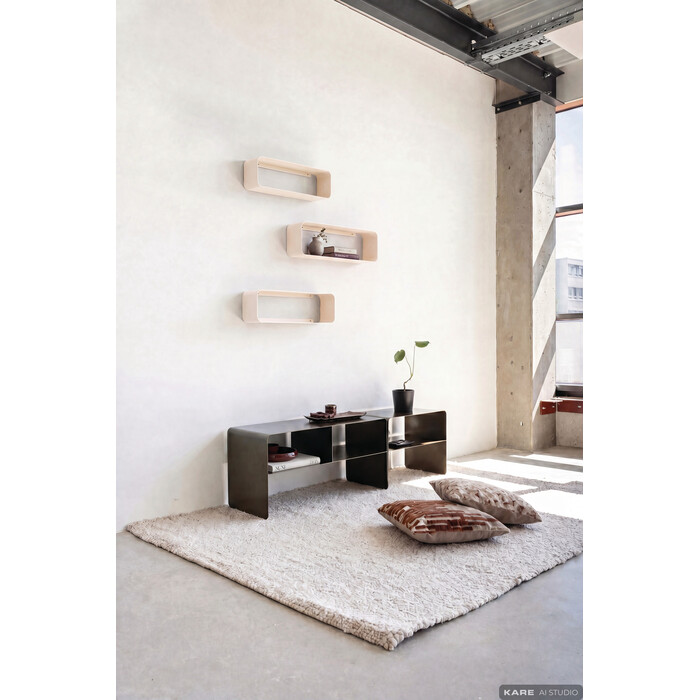 [71722] Zidna polica Lounge XS Krem - 2