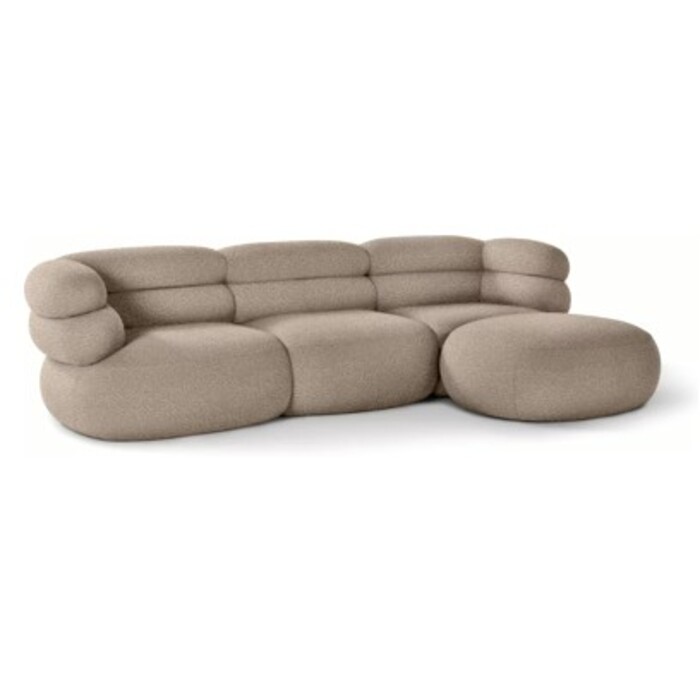 [71761] Sofa 3-seater Donut Brown